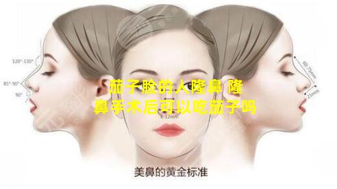 茄子脸的人隆鼻 隆鼻手术后可以吃茄子吗